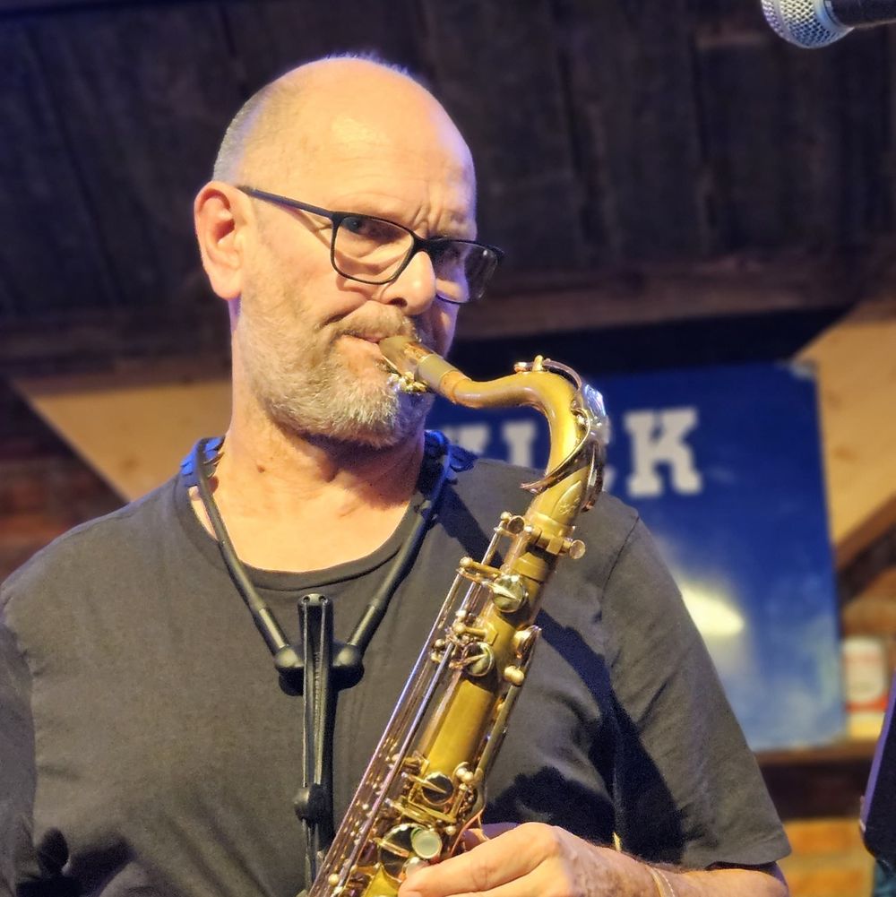 Ankerband Saxophonist Stephan